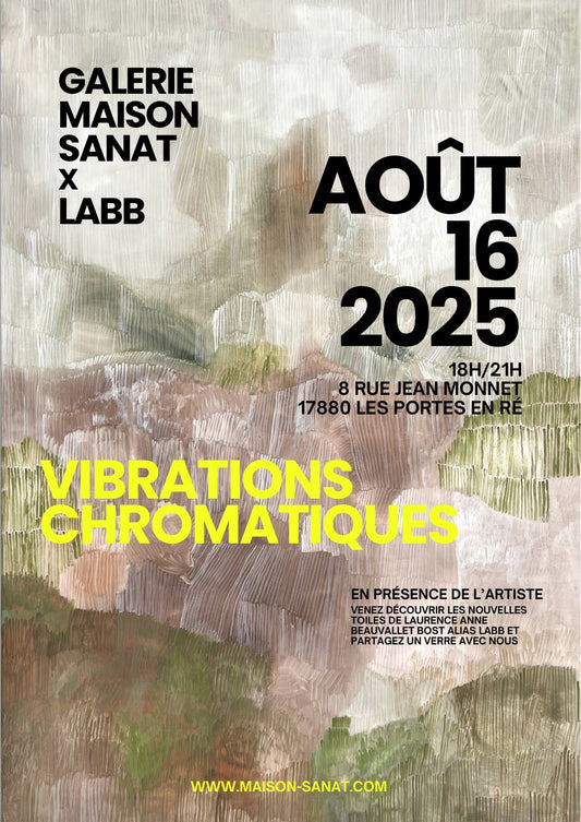 Soirée artistique avec LABB - Le 16 Août à la galerie Maison Sanat