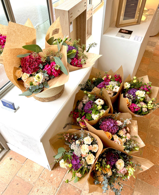 Les fleurs s’invitent dans notre galerie des Portes en Ré
