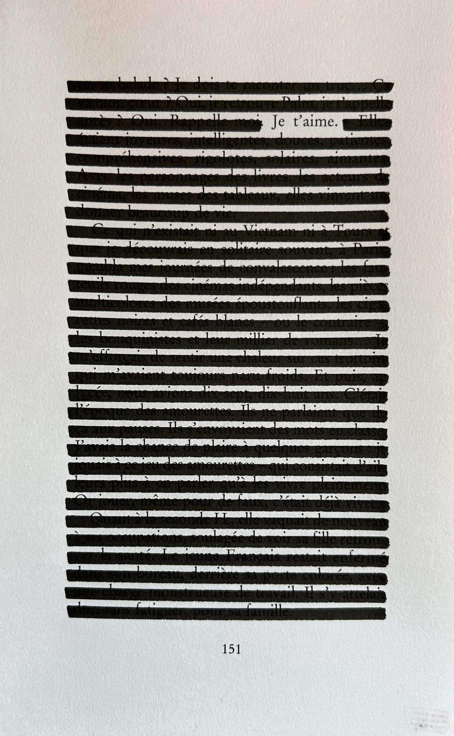 Haïku Marinière - Je t’aime 151