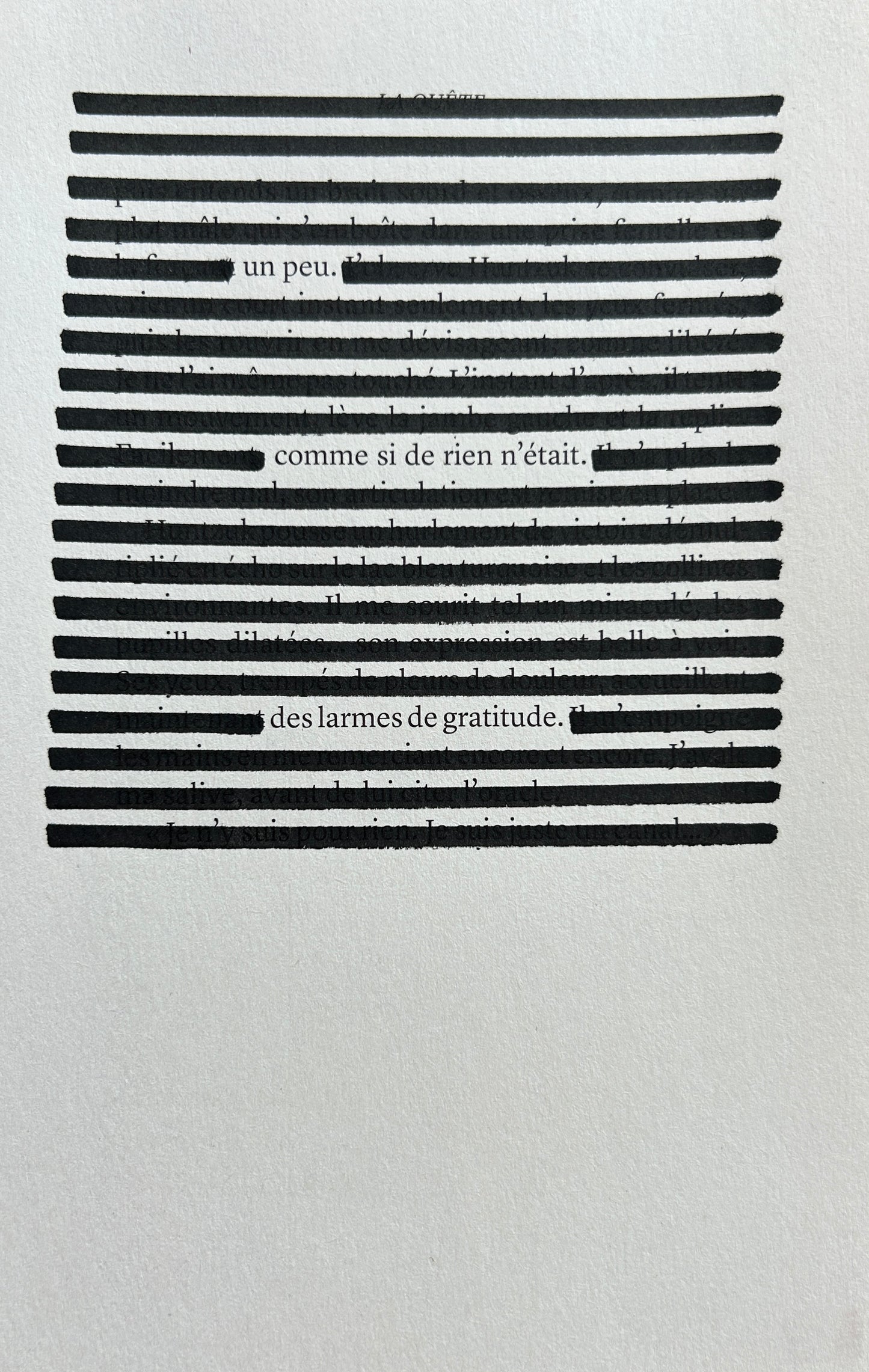 Haïku Marinière - Un peu comme si…