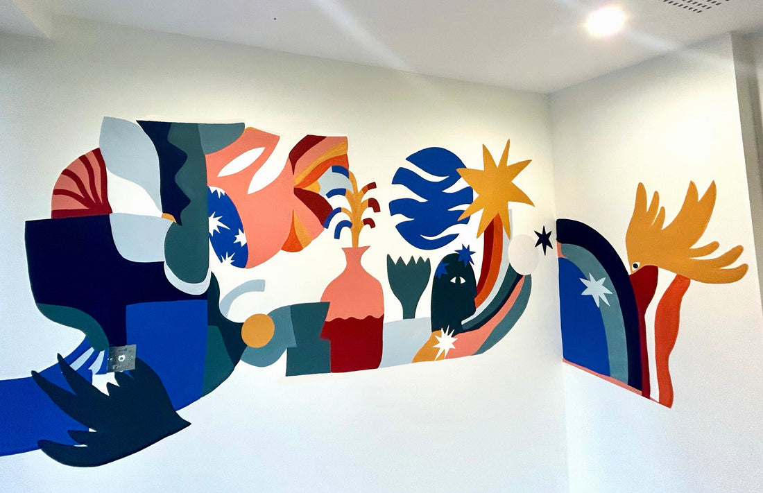 Résultat des fresques murales de notre Artiste Mash pour le groupe Edouard Denis