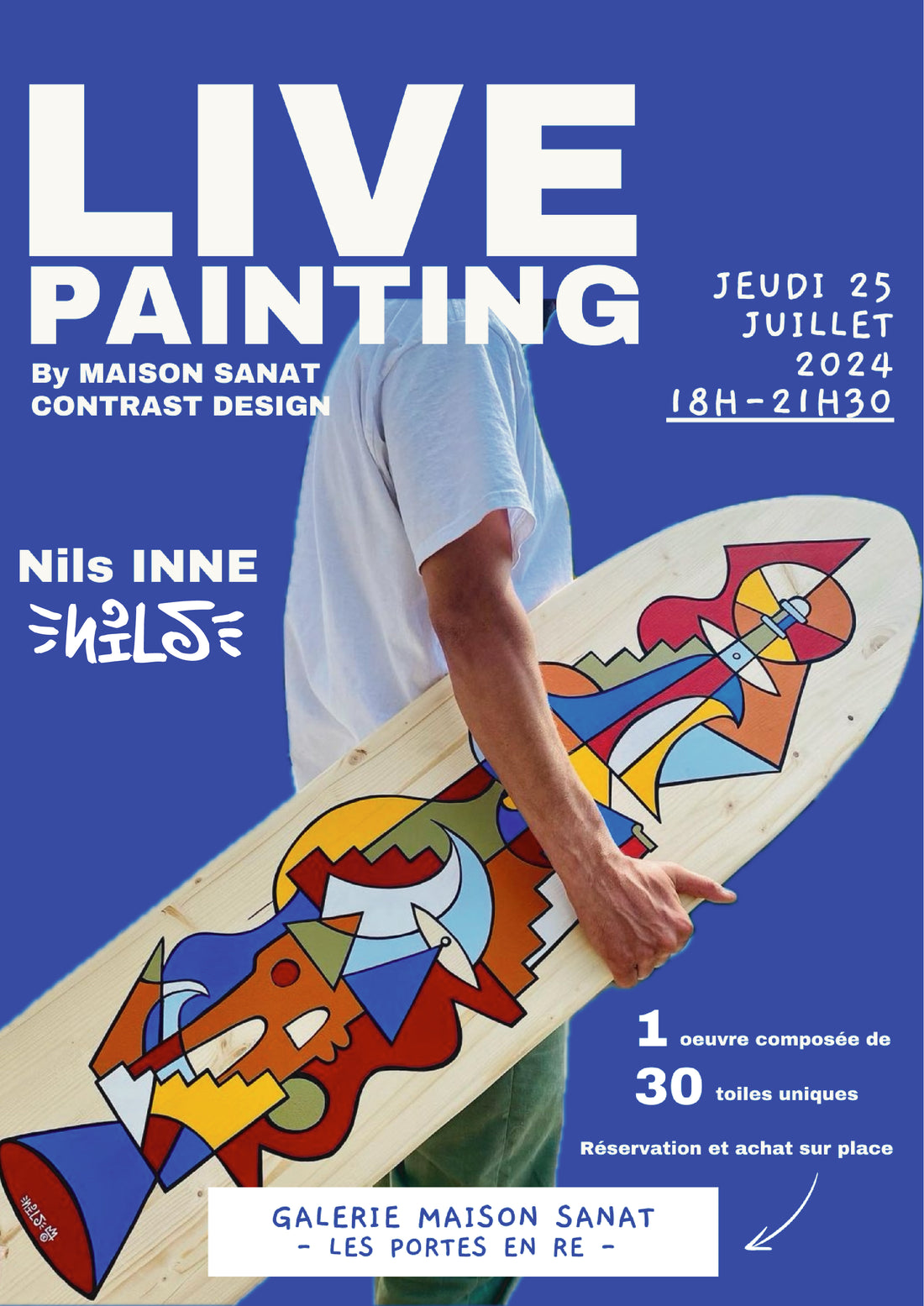 Live Painting 2024 - Jeudi 25 Juillet - Nils INNE