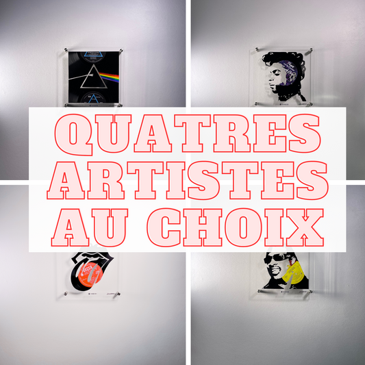 QUATRES ARTISTES AU CHOIX