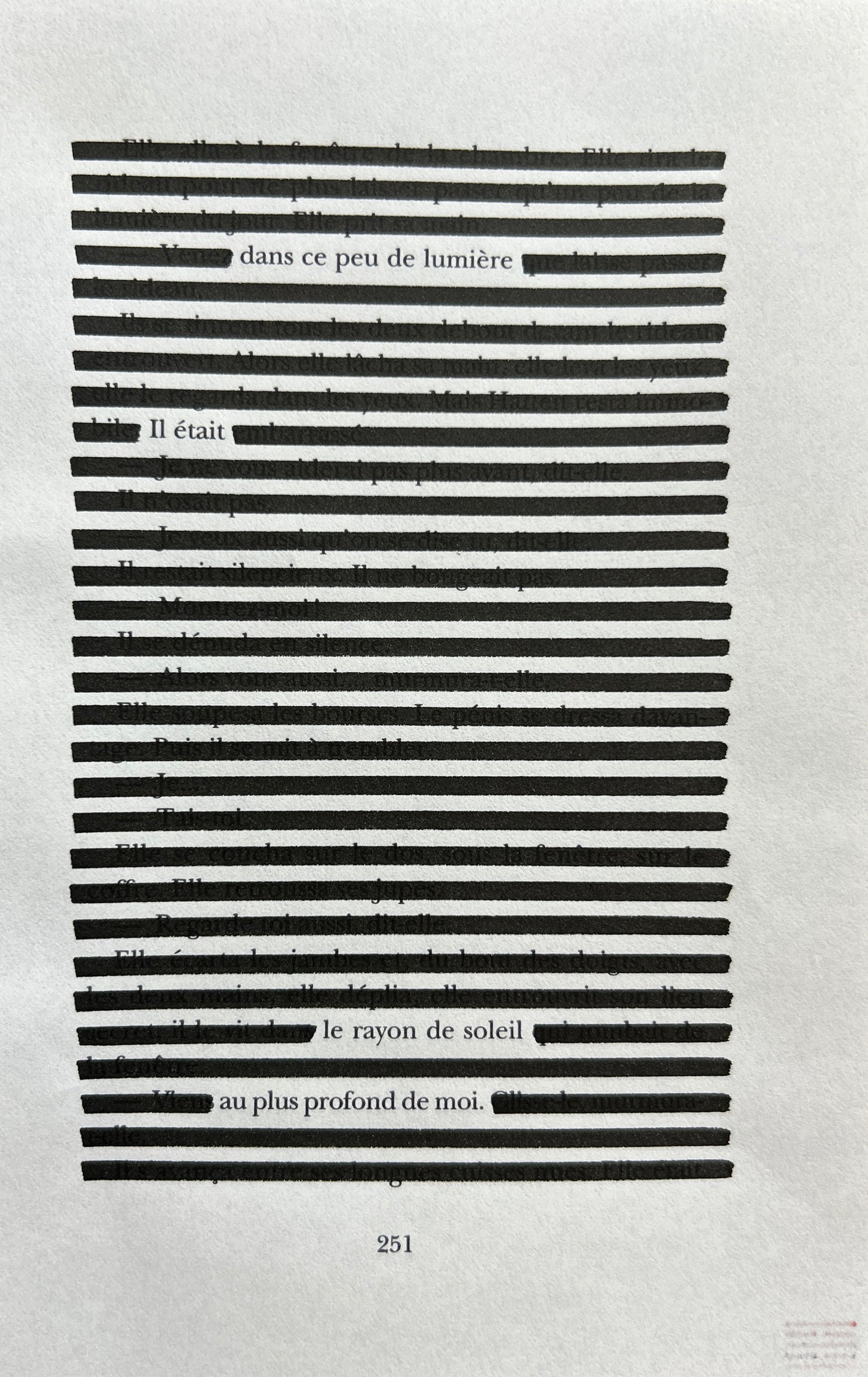 Haïku Marinière - Dans ce peu de lumière …