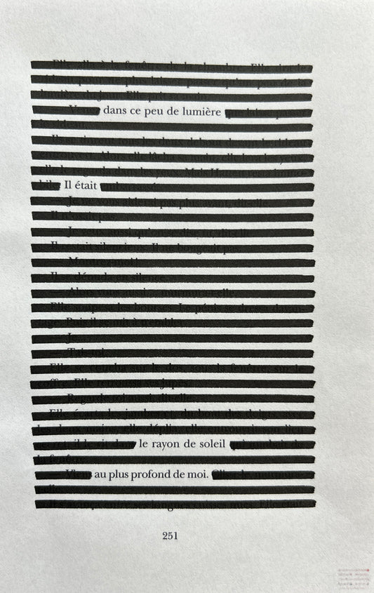 Haïku Marinière - Dans ce peu de lumière …